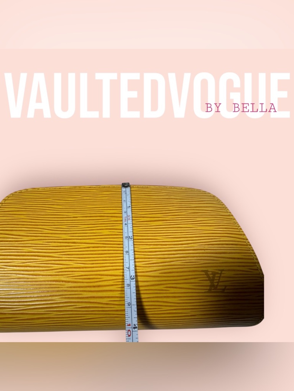 💛 Vintage Louis Vuitton Epi Leather Pouch 💛 - Picture 10 of 10